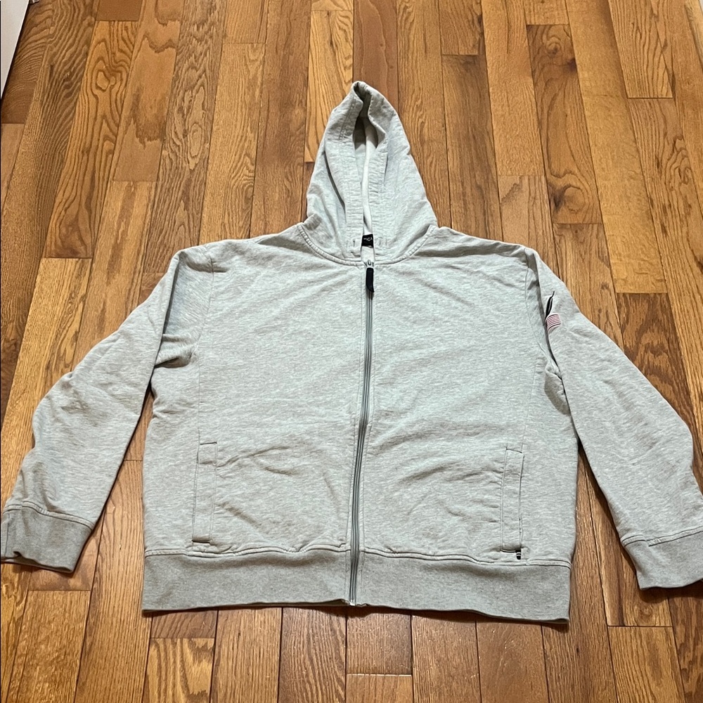 Nautica Light Gray Hoodie